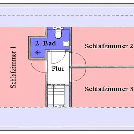 Comfortable For 6 People Feriehus *